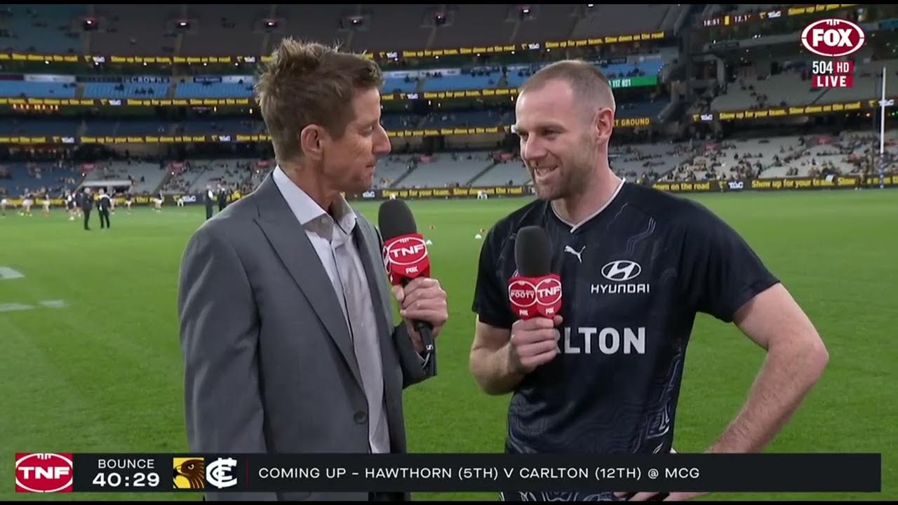 Sam Docherty on Carlton Pressure: 